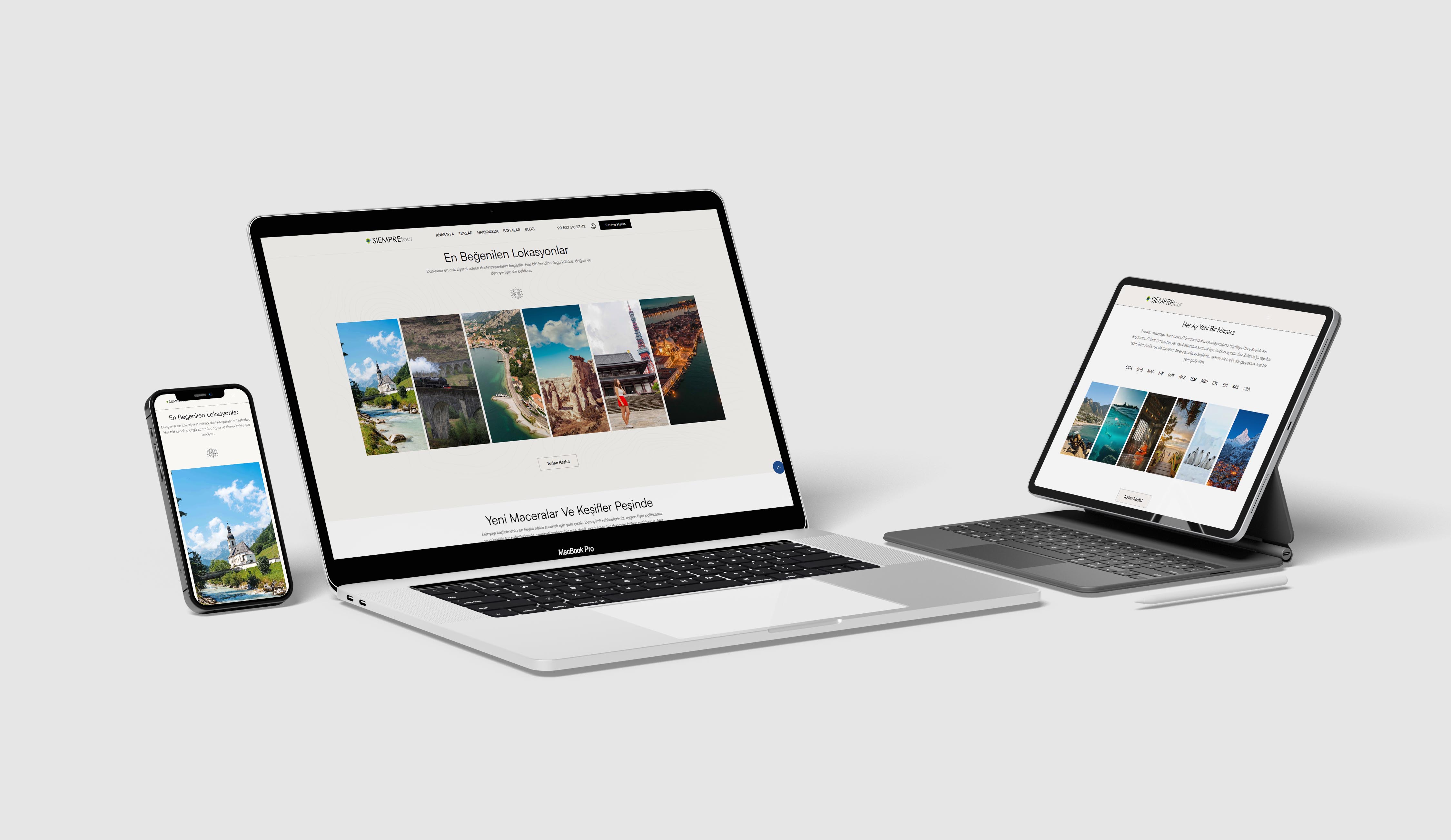 Tur Kiralama Websitesi görsel 1
